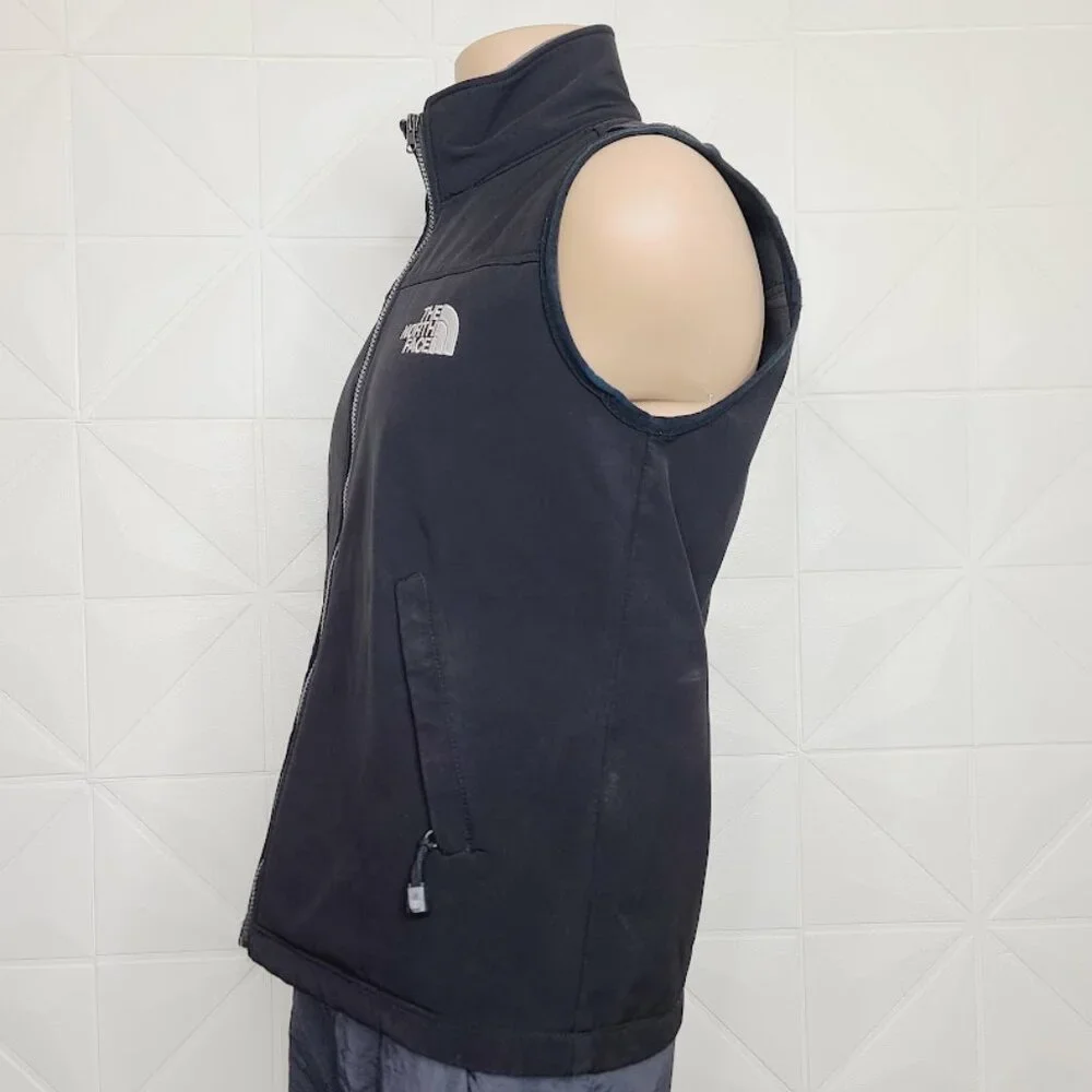 The North Face Men's Black Gordon Lyons Sleeveless Thermal Fleece‎ Vest Size S